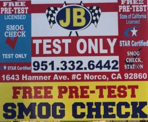 Smog Check with Coupon in Norco